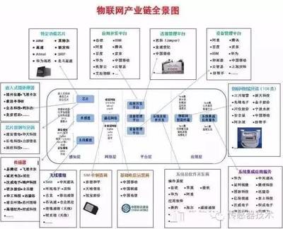 物聯網產業鏈全景圖 信息技術咨詢服務的核心角色與價值