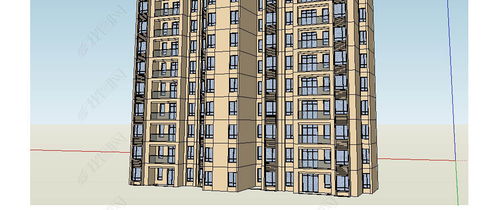 高效獲取高層住宅建筑模型 SketchUp資源與設(shè)計(jì)指南